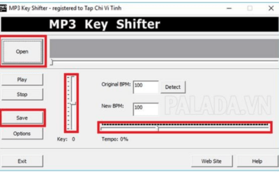 Nâng hạ beat nhạc với phần mềm MP3 Key Shifter