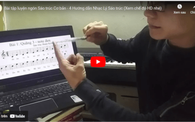 Nốt nhạc (note) và quãng trên sáo trúc | Bài luyện ngón cho người mới tập chơi sáo trúc (có video)